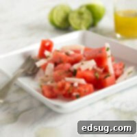 Watermelon Jicama Salad with Honey-Lime Vinaigrette