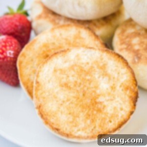 Golden Griddled Goodness 9 close up toasted english muffin