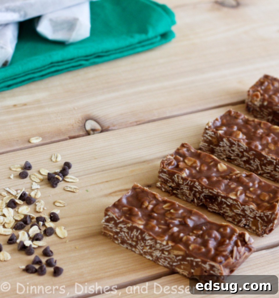 Delicious homemade granola bars arranged on a serving plate