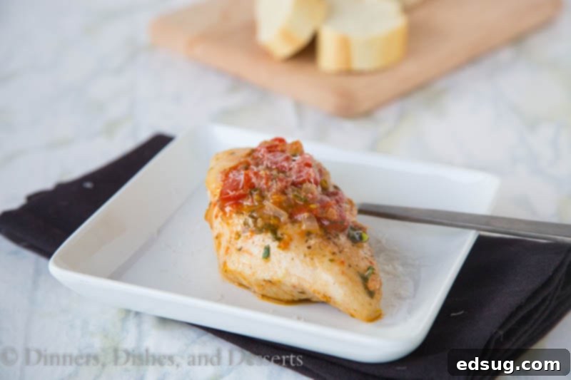 tuscan chicken on a plate