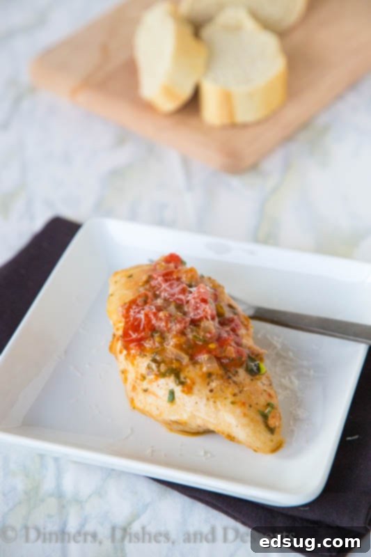 tuscan chicken on a plate