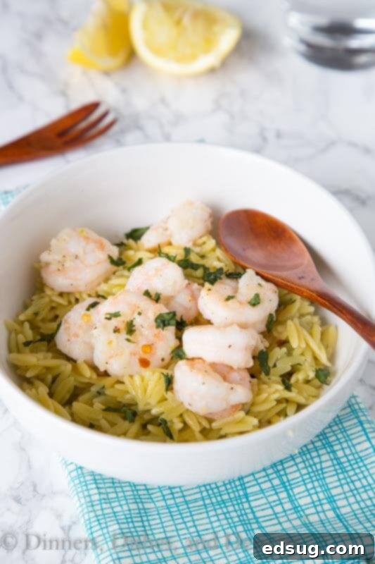 Bright Lemon Pepper Shrimp Scampi 4 lemon pepper shrimp in a bowl