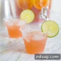 The Party Starter 5 Sparkling Party Punch - A simple, delicious, and refreshing non-alcoholic punch with only 3 ingredients, perfect for any celebration or gathering.