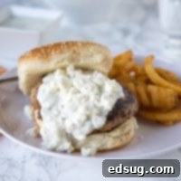 Mediterranean Turkey Burgers 5 Greek Turkey Burgers - a great way to have burger night with a delicious twist! Greek flavored turkey burgers topped with tzatziki sauce and feta cheese!