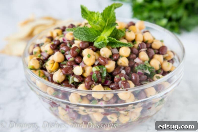 Balela Salad: Mediterranean Chickpea Medley 3 Close-up of Balela salad ingredients in separate bowls, ready for mixing.
