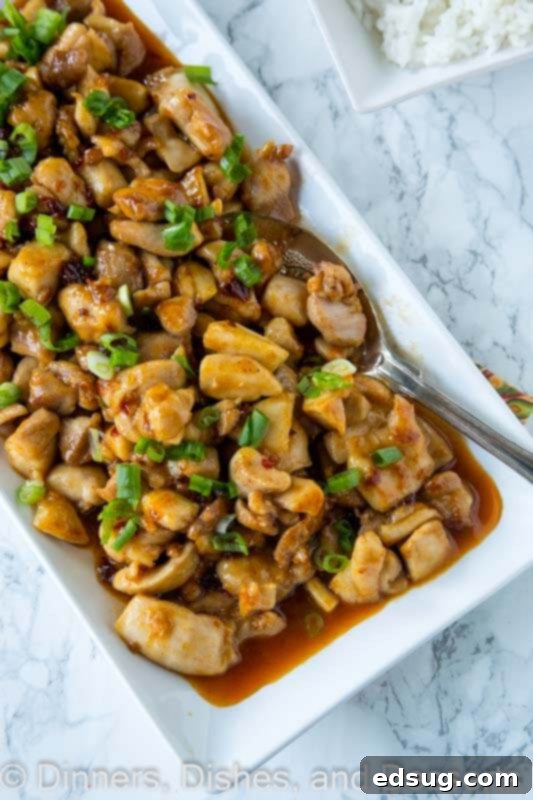 Sweet & Smoky Chipotle Chicken Bites 5 Sweet Chili Chicken bites on a plate