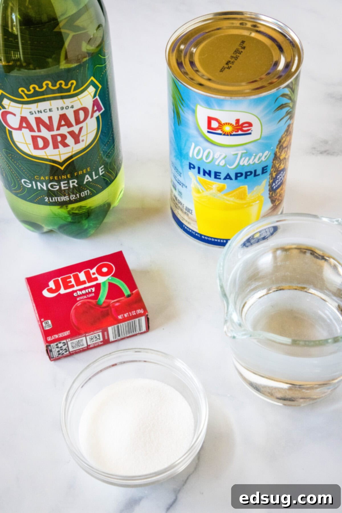 Festive Punch 3 Ingredients for holiday punch.