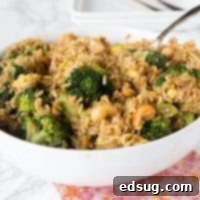 Nutty fried rice in a bowl