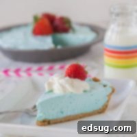 No Bake Kool-Aid Pie - Creamy, cool, and delicious with only 3 ingredients! You can not get easier for a no bake pie this summer!