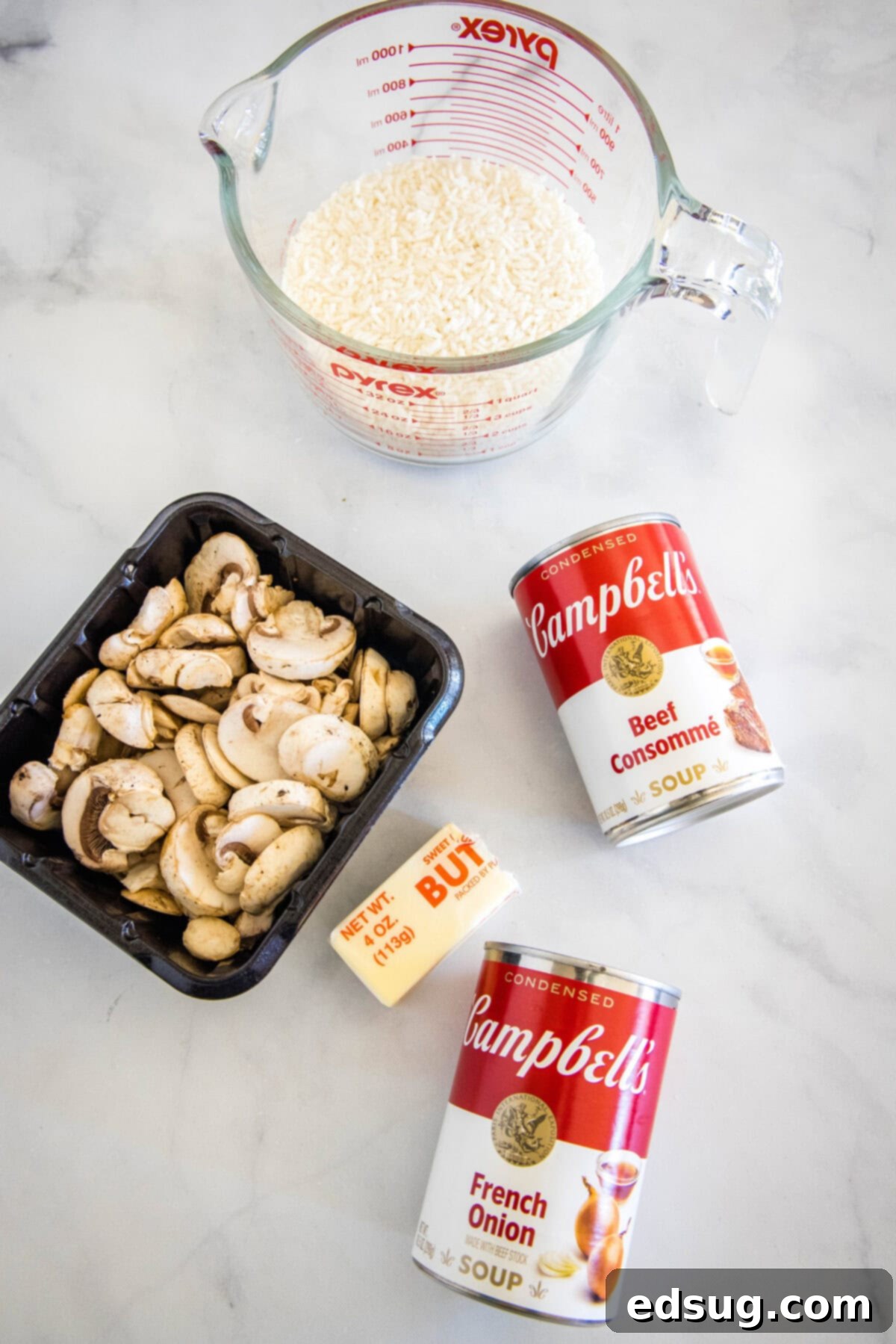 french onion rice ingredients