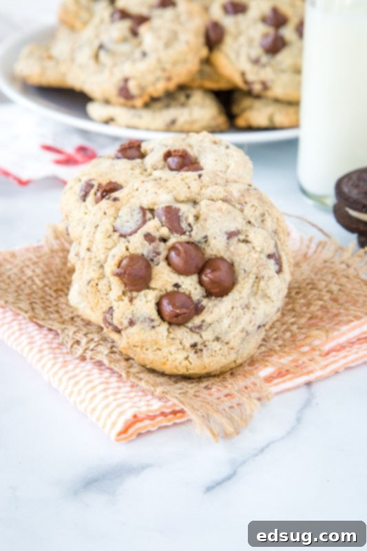 Decadent Oreo Pudding Cookies 3 Pudding cookies made with Oreo pudding mix