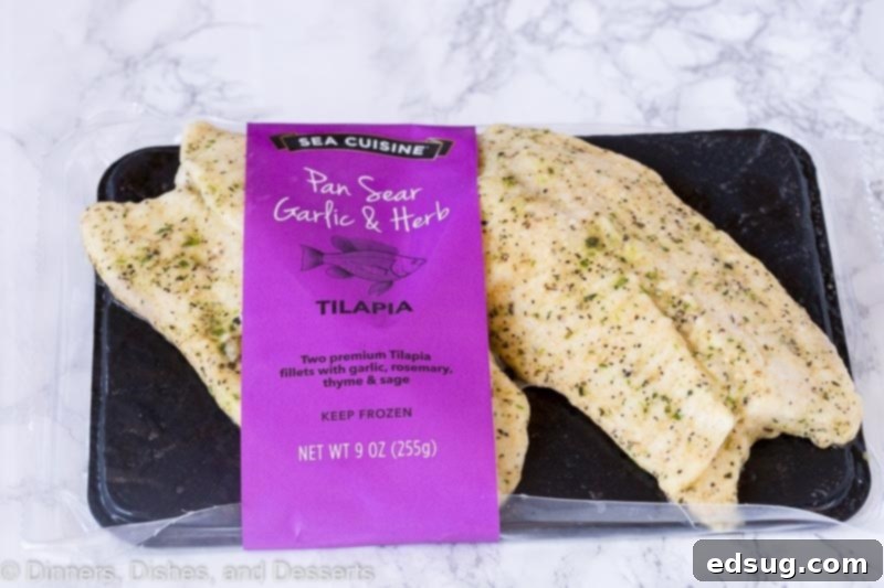 Mediterranean Garlic Herb Salad 5 Package of pan-seared garlic & herb tilapia fillets by Sea Cuisine