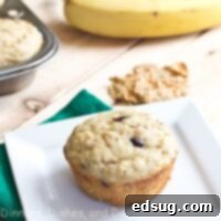 Banana Yogurt Bran Muffins