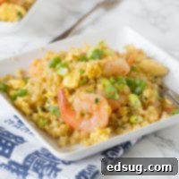 Shrimp and Cauliflower Rice Skillet 5 Cauliflower Shrimp Fried Rice – A healthy version of a Chinese take-out favorite! Ready in minutes and you don’t have to feel any guilt about fried rice again!