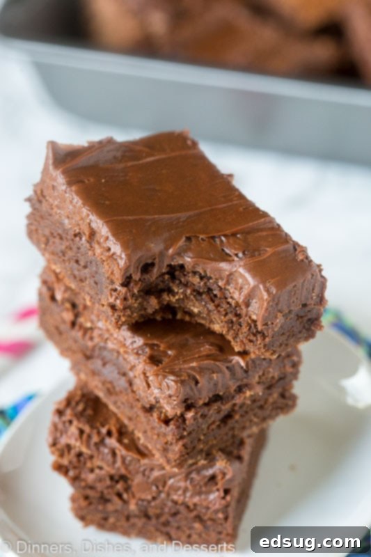 One Bowl Brownies are super easy to make
