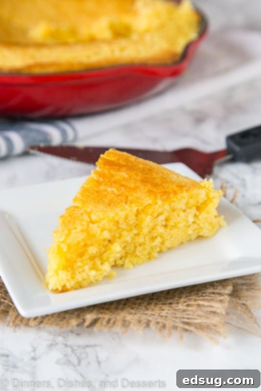 Your New Favorite Cornbread Recipe 4 Cornbread - sweet cornbread recipe that is great in a skillet or made into muffins