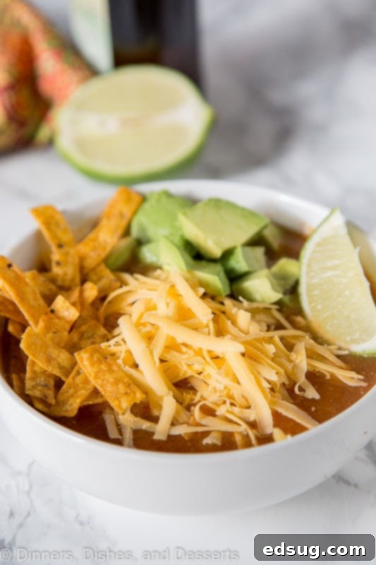 Easy Instant Pot Tortilla Soup 4 Make Tortilla soup in the instant pot or on the stove top in minutes!