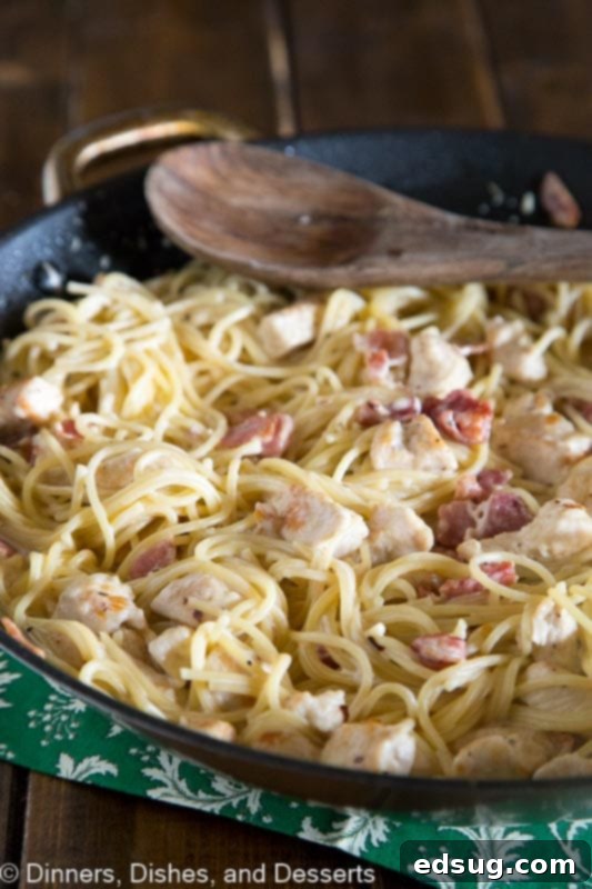 Ultimate Creamy Chicken Pasta 3 Easy Pasta Recipe - creamy and delicious without all the guilt!