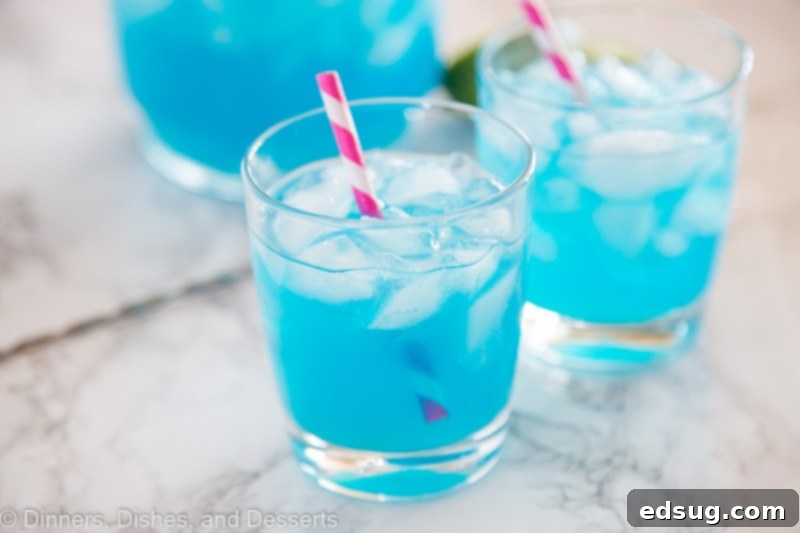 blue margaritas horizontal