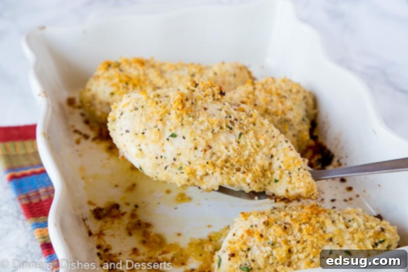 Garlic Baked Chicken Recipe - Crispy oven baked chicken coated with plenty of garlic. Ready in minutes and the whole family will love it! crispy oven baked chicken with lots of garlic