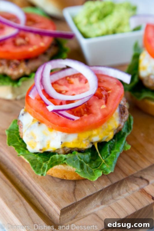 The Ultimate Turkey Burger 3 Grilled turkey burgers