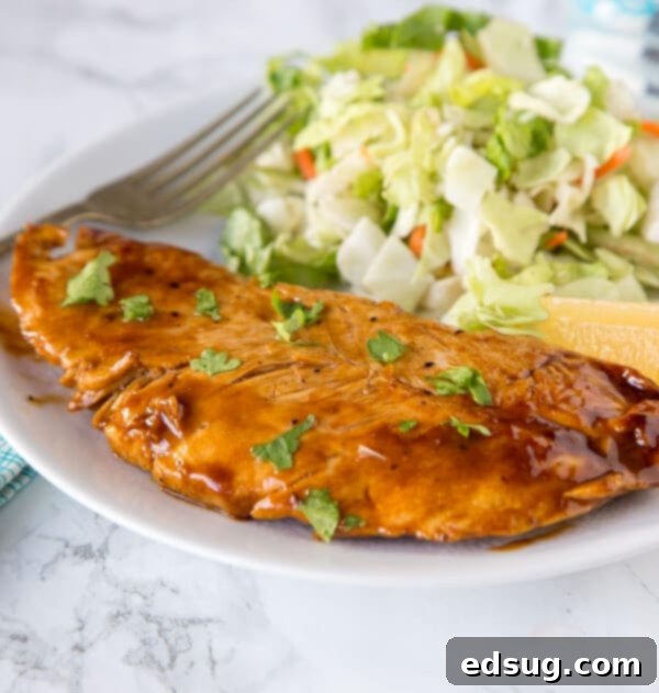 Quick-cooking Lemon Turkey Cutlets in a savory sauce