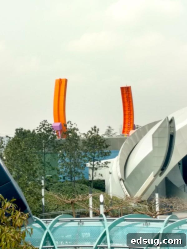 Shanghai Disney Toy Story World under construction