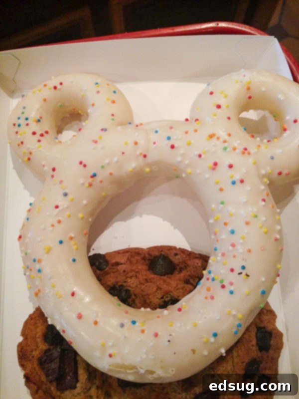 Shanghai Disney donuts and cookies, sweet treats