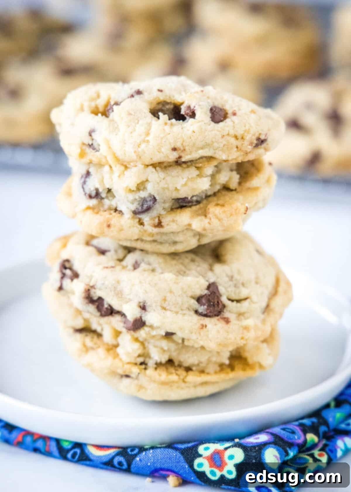 Cookie Dough Sandwich Cookies cookie dough sandwich cookies on a plate