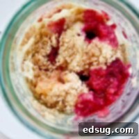 blueberry coffee cake in a bowl