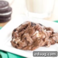 Chocolate N Cream Chunk Cookies 2 Chocolate Cookies n' Cream Chunk Cookies