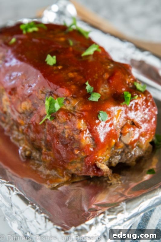 A close up of food, with Meatloaf and Dinner