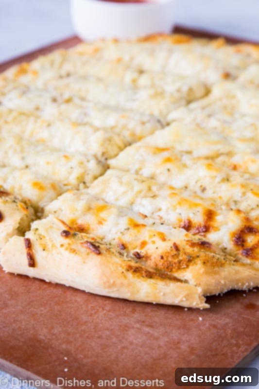 cheese breadsticks side