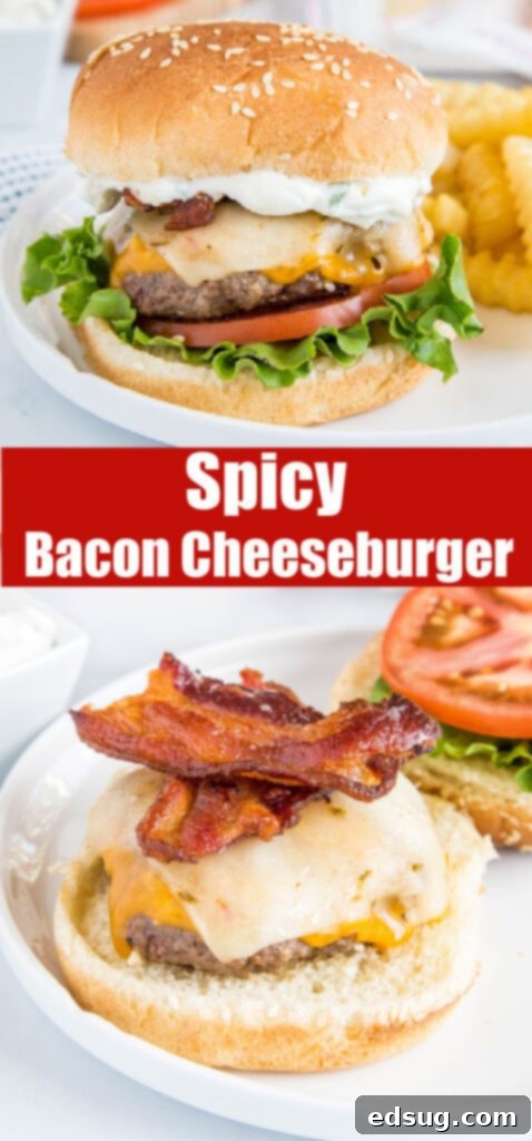 Close up of crispy bacon on a cheesy burger