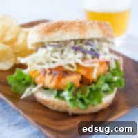 Buffalo Chicken Burger - use ground chicken to make great burgers that give you all the flavors of your favorite buffalo chicken!