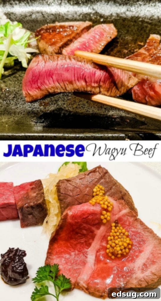 Japan's Legendary Wagyu 8 Pinterest-ready image of Ginza Steak's premium Wagyu beef