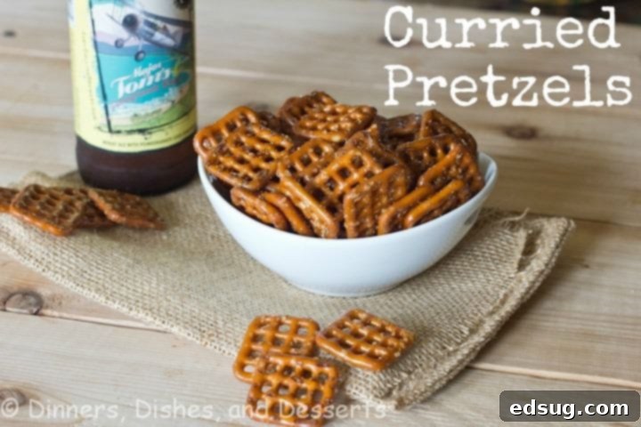 Curry Pretzels Curry Pretzels
