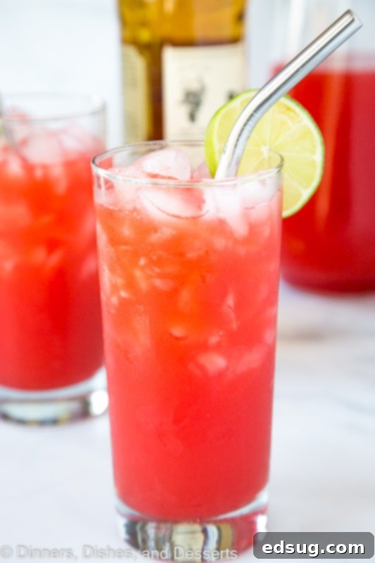 Reggae Rhythm Rum Punch 2 Caribbean Rum Punch, a vibrant and refreshing tropical cocktail, perfect for summer parties and entertaining guests.