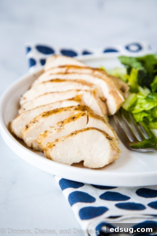 Ultimate Sous Vide Chicken Breast 6 The best sous vide chicken breast, ready to be enjoyed.