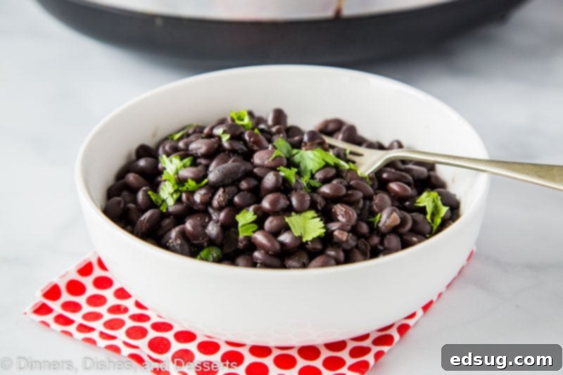 Effortless Slow Cooker Black Beans 5 The perfect side dish - crock pot black beans