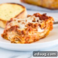 The Best Homemade Lasagna 6 Homemade Lasagna Recipe - Looking for a classic lasagna recipe? This traditional lasagna is just like mom used to make. Comforting, delicious and full of cheesy goodness!