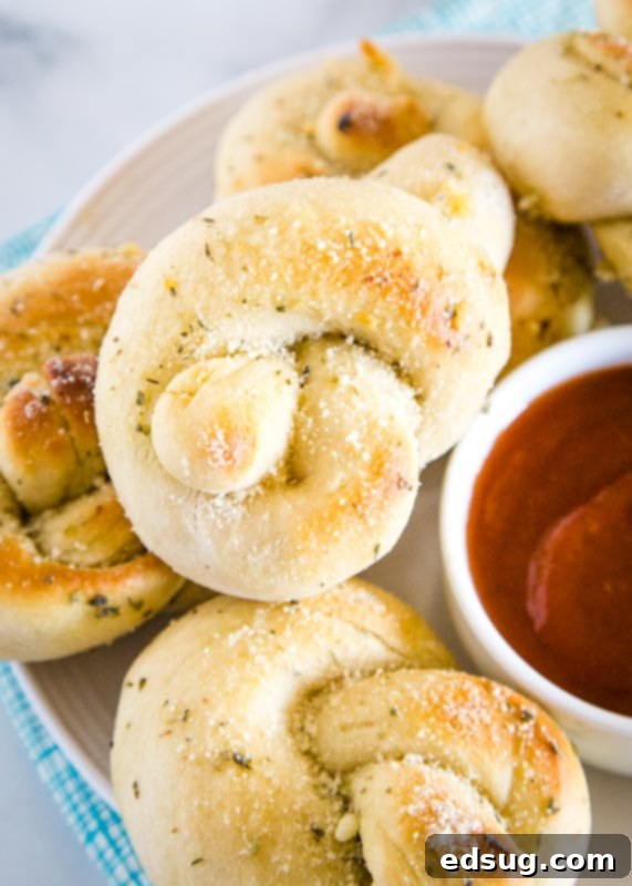 Homemade Garlic Knots that are better than any pizza place!