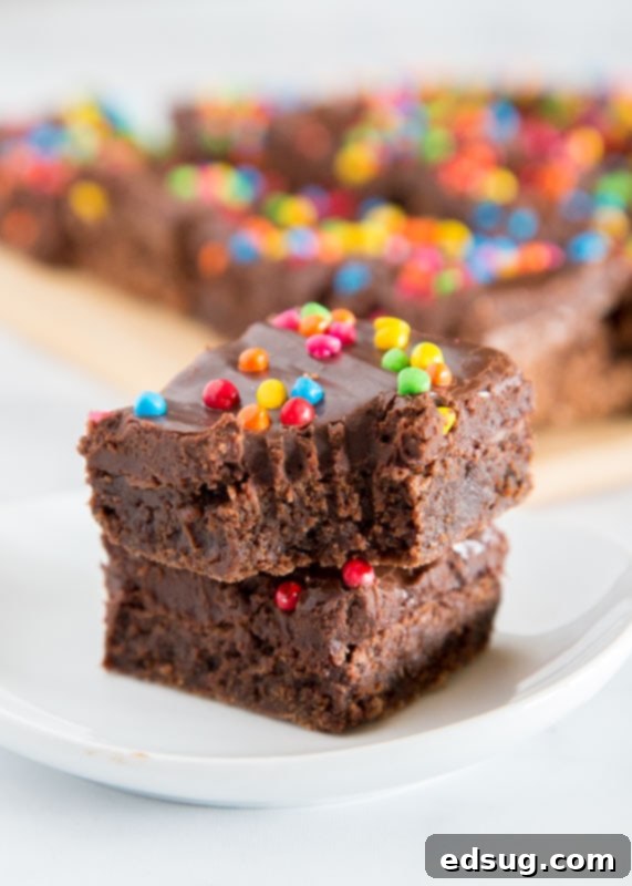 Celestial Swirl Brownies 2 Copycat Little Debbie Brownies. Fudgy, rich, and delicious