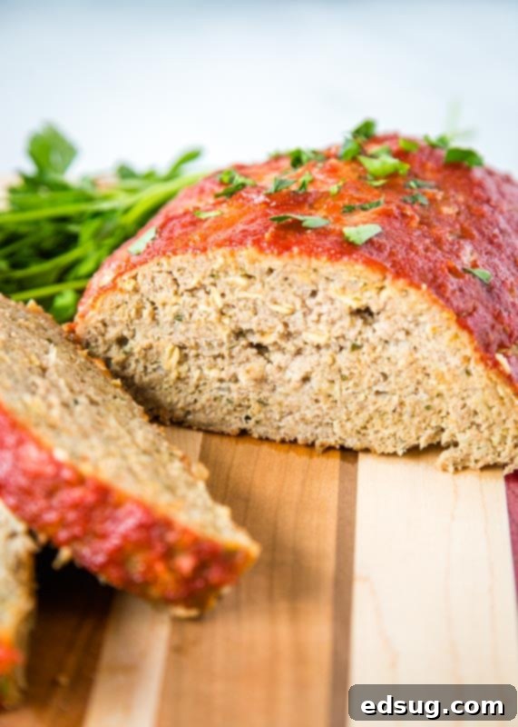 Make meatloaf that is just a little bit better for you. This uses ground turkey but is still tender, moist, and delicious!