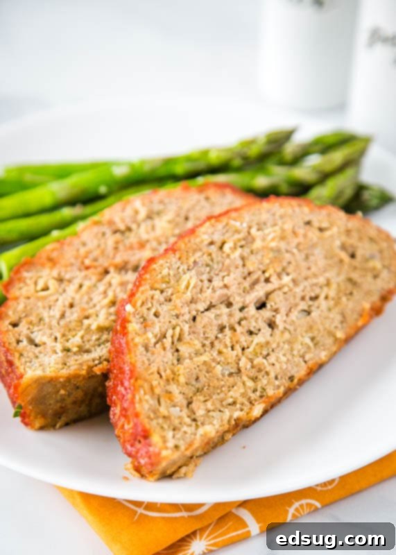 Easy meatloaf that is healthy and tasty.