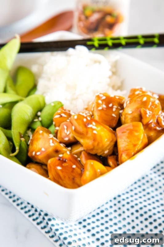 Sweet & Sticky Teriyaki Chicken Bowls 2 Use honey teriyaki sauce to make these easy chicken bowls