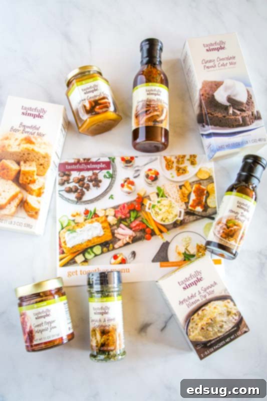 Sweet & Sticky Teriyaki Chicken Bowls 4 Tastefully Simple Get Together Kit Prize Pack