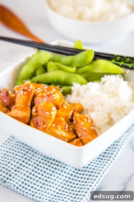 Sweet & Sticky Teriyaki Chicken Bowls 5 Get dinner on the table fast with these easy chicken teriyaki bowlsx