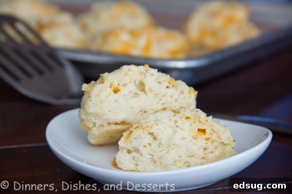 Fluffy, savory Cheddar Bay Biscuits, a delightful Red Lobster copycat, fresh from the oven.
