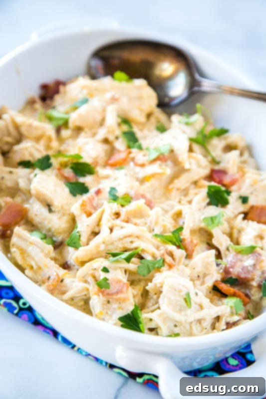 Irresistible Instant Pot Crack Chicken 3 Crack Chicken simmering in the Instant Pot